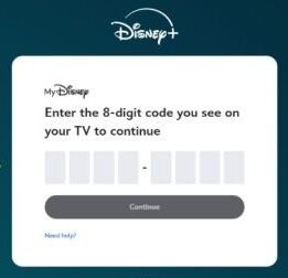 disneyplus.com login/begin