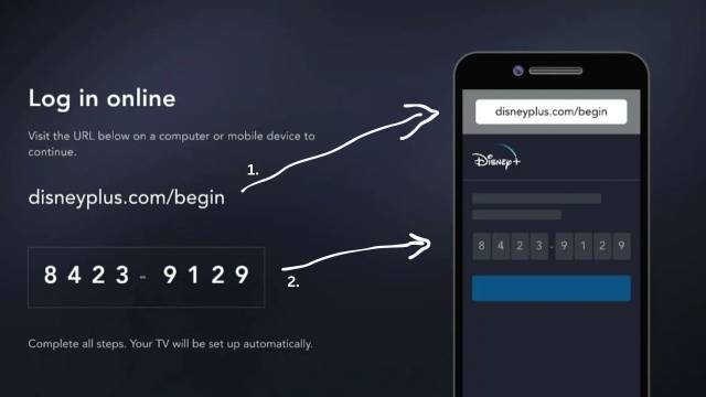 disneyplus.com login/begin